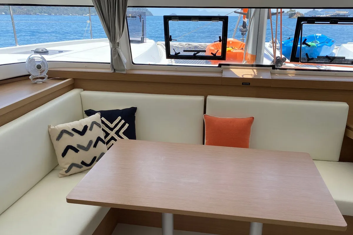 Carmelina, a Excess 11 catamaran at Marmaris, Turkey