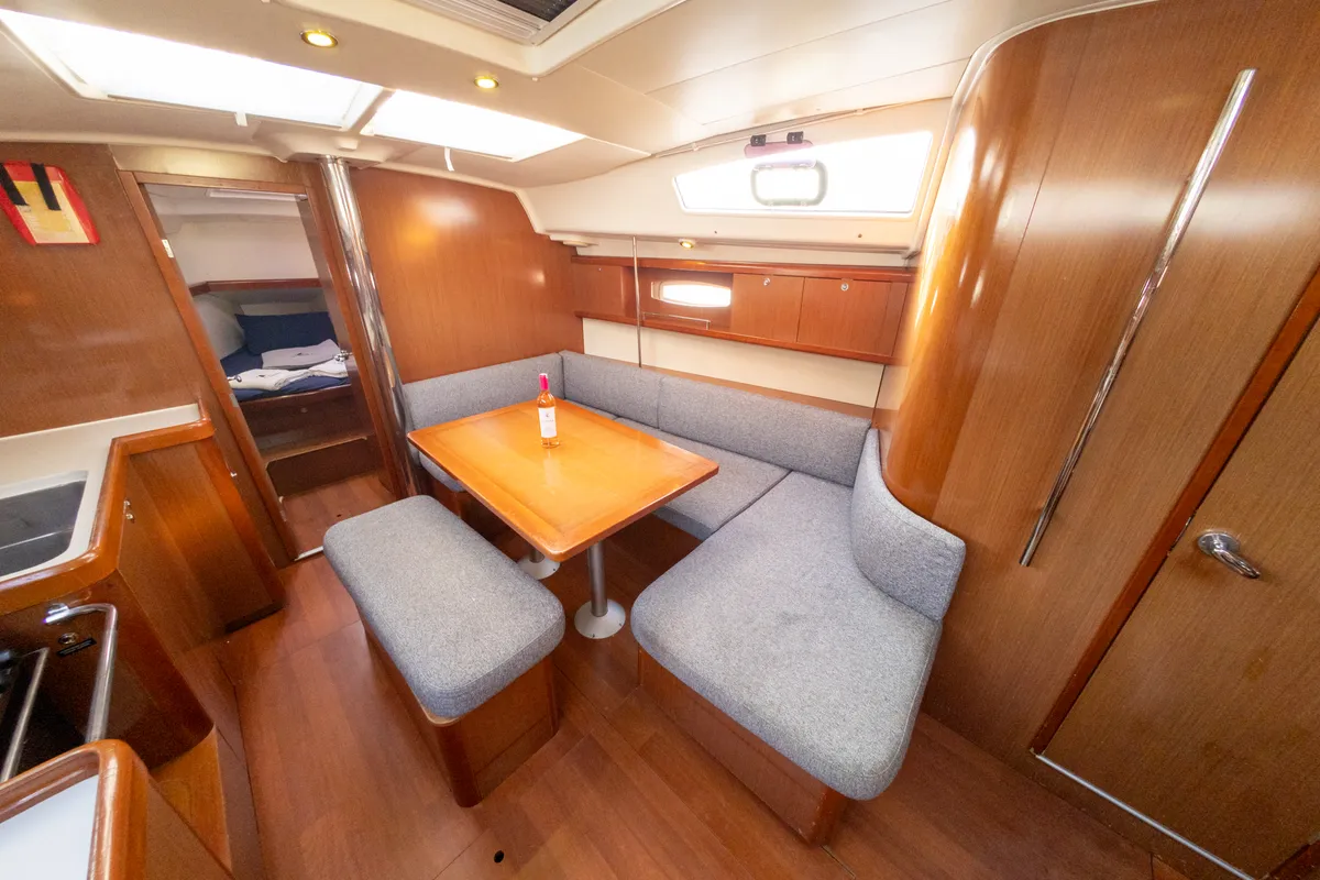 Violet, a Beneteau Oceanis 40 sailboat at Fethiye, Turkey
