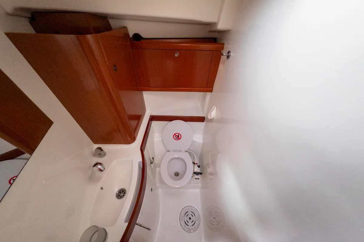Violet, a Beneteau Oceanis 40 sailboat at Fethiye, Turkey