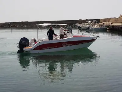 Exterior view of Nemo, a Gulet Blumax 19 Pro motorboat at Livorno, Italy