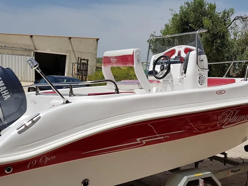 Exterior view of Nemo, a Gulet Blumax 19 Pro motorboat at Livorno, Italy