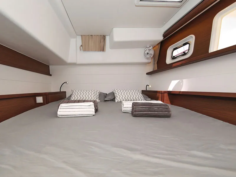 Cabin on PARADISE, a Lagoon 450 catamaran at Općina Sukošan, Croatia