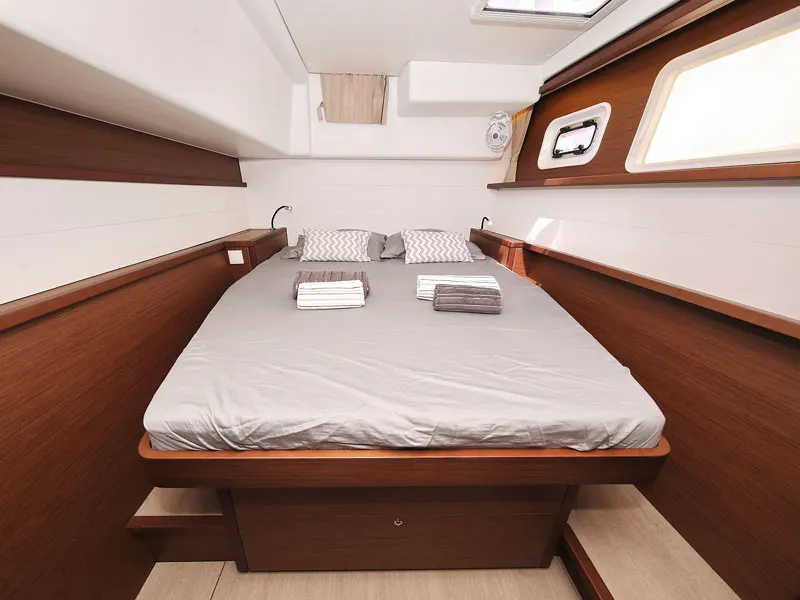 Cabin on PARADISE, a Lagoon 450 catamaran at Općina Sukošan, Croatia