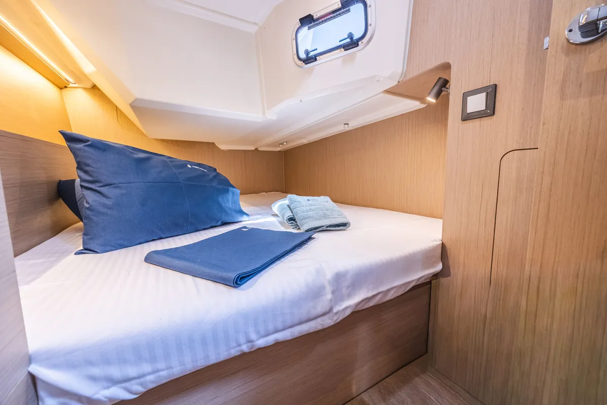 Mercator, a Beneteau Oceanis 37.1 sailboat at Municipal Unit of Lefkada, Greece