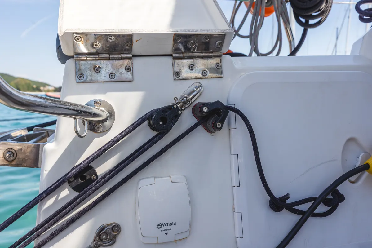 Mercator, a Beneteau Oceanis 37.1 sailboat at Municipal Unit of Lefkada, Greece
