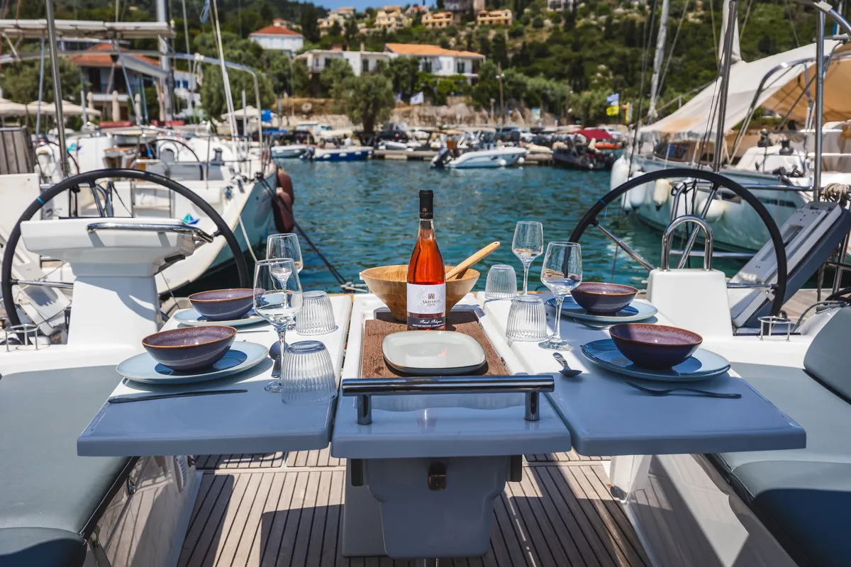 Mercator, a Beneteau Oceanis 37.1 sailboat at Municipal Unit of Lefkada, Greece