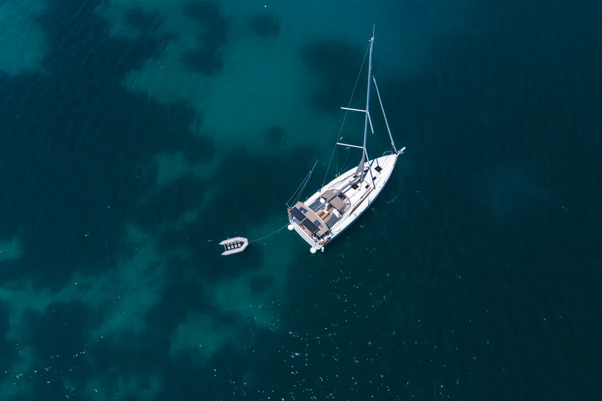 Mercator, a Beneteau Oceanis 37.1 sailboat at Municipal Unit of Lefkada, Greece