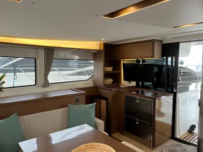 WHITE PEARL, a Lagoon 46 catamaran at Athens, Greece
