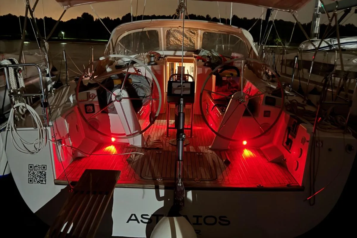 Astraios, a Hanse 430 E sailboat at Grad Pula, Croatia