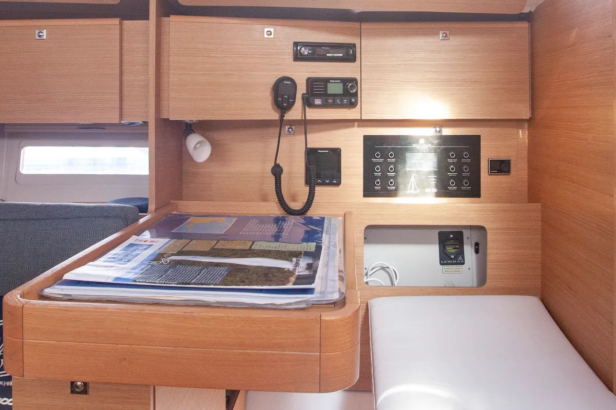 Nautilus, a Dufour 360 Grand Large sailboat at Marmaris, Turkey