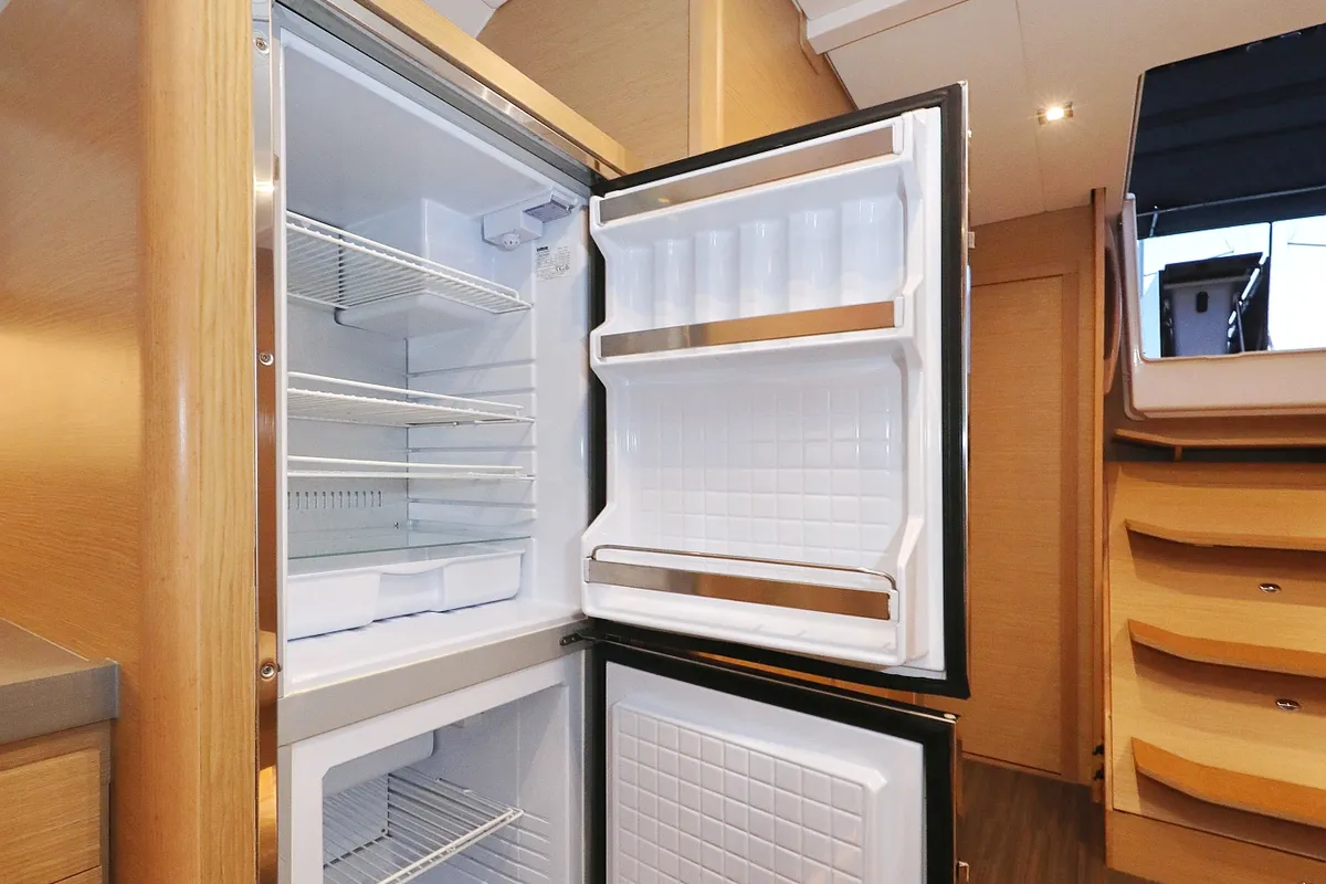 Galley of Chill Course, a Dufour 470 sailboat at Grad Trogir, Croatia