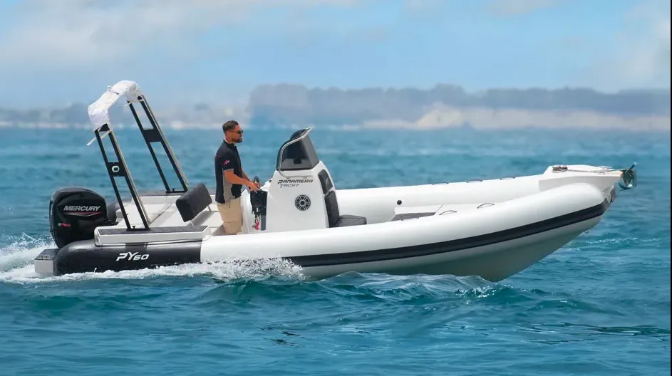 NN, a Panamera Yacht PY60 RIB at Olbia, Italy