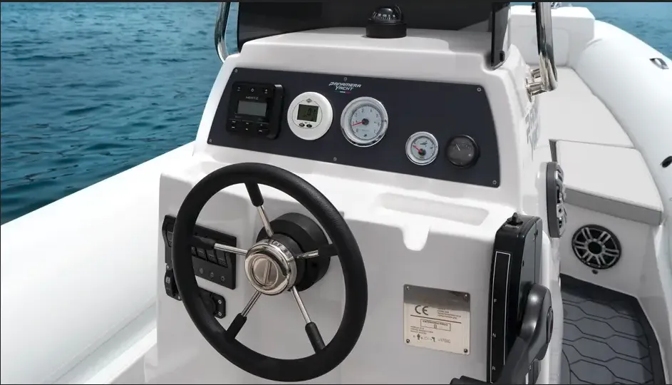 NN, a Panamera Yacht PY60 RIB at Olbia, Italy