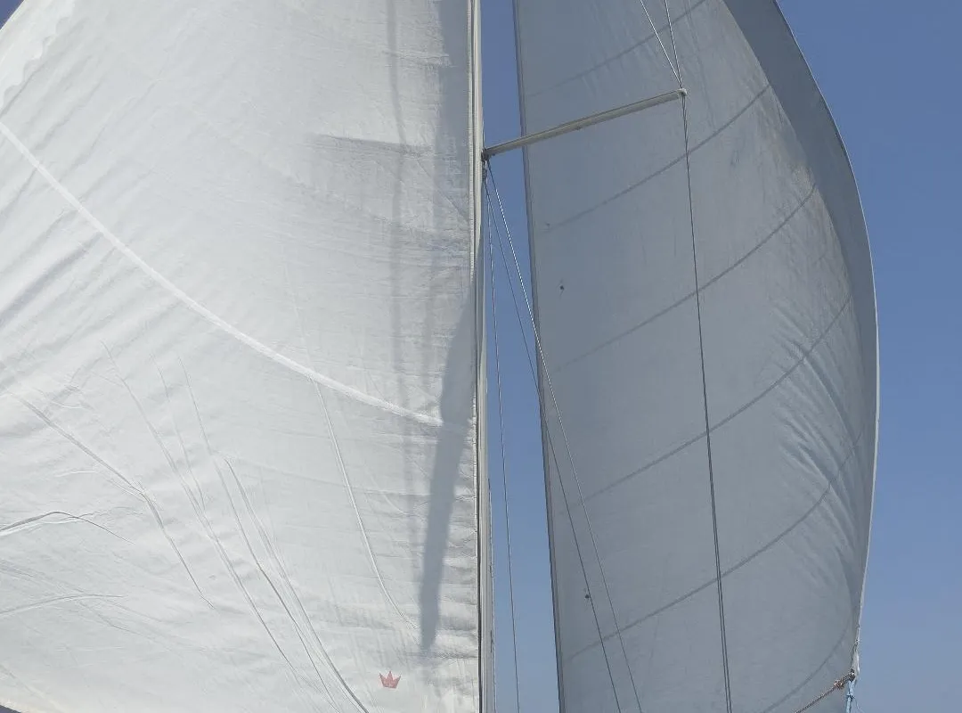 Epikouros, a Jeanneau Sun Odyssey 45.1 sailboat at Municipality of Kalamata, Greece