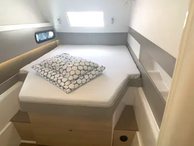 Cabin on Jax, a Bali 4.1 catamaran at Općina Rogoznica, Croatia