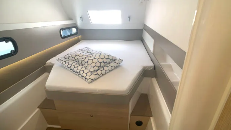 Cabin on Jax, a Bali 4.1 catamaran at Općina Rogoznica, Croatia