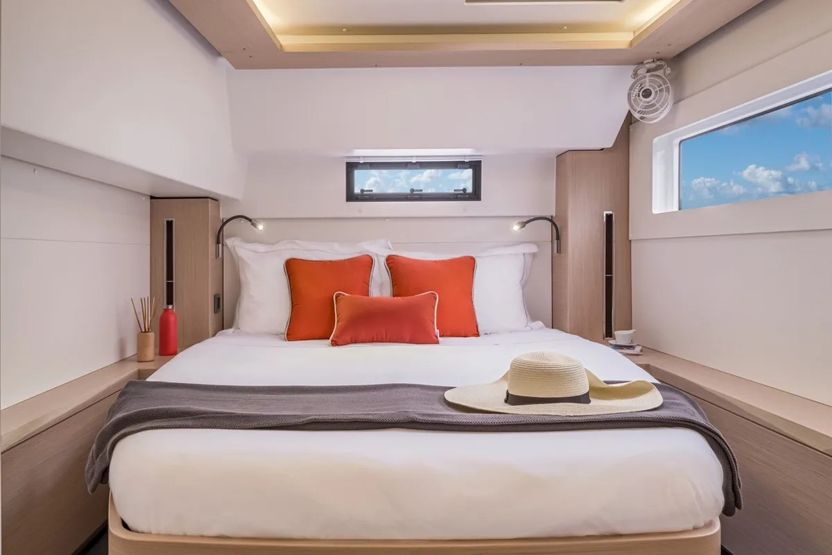 Cabin on Paradise, a Lagoon 46 catamaran at Grad Trogir, Croatia
