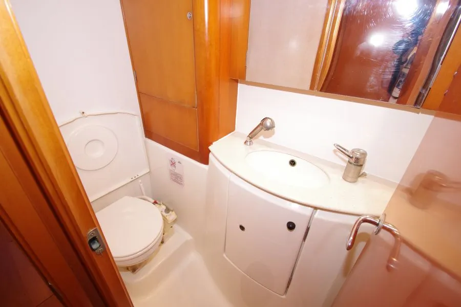 Head on Victoria, a Lagoon 440 catamaran at Cienfuegos, Cuba