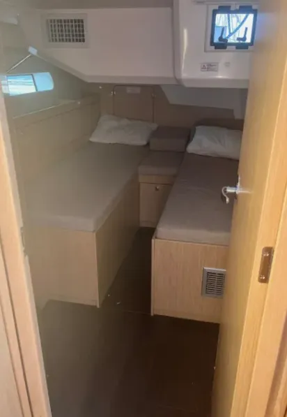 Cabin on Kebifaiv, a Bavaria C46 sailboat at Municipal Unit of Palairos, Greece