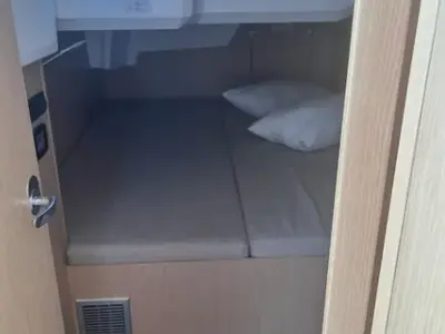 Cabin on Kebifaiv, a Bavaria C46 sailboat at Municipal Unit of Palairos, Greece