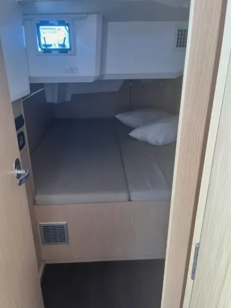 Cabin on Kebifaiv, a Bavaria C46 sailboat at Municipal Unit of Palairos, Greece