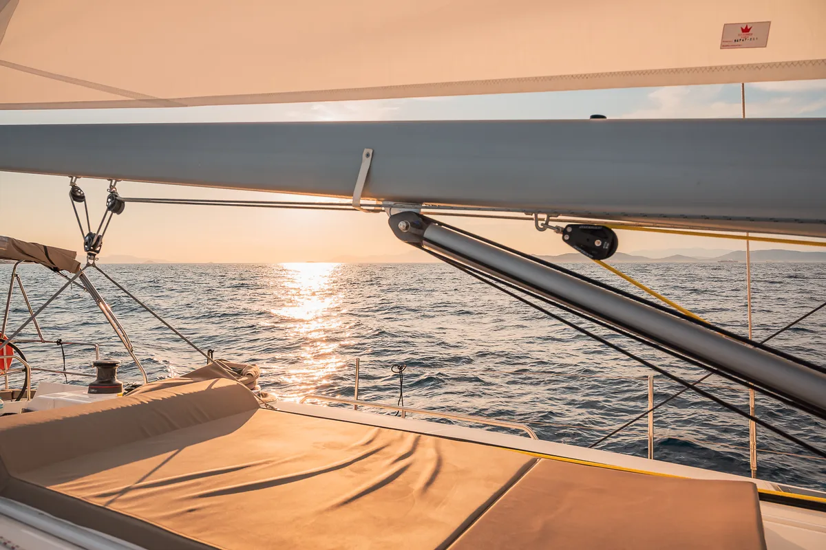Jason, a Jeanneau Sun Odyssey 490 sailboat at Athens, Greece