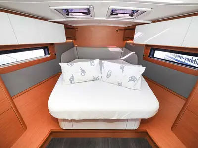 Cabin on Acrux, a Dufour 44 sailboat at Grad Biograd na Moru, Croatia