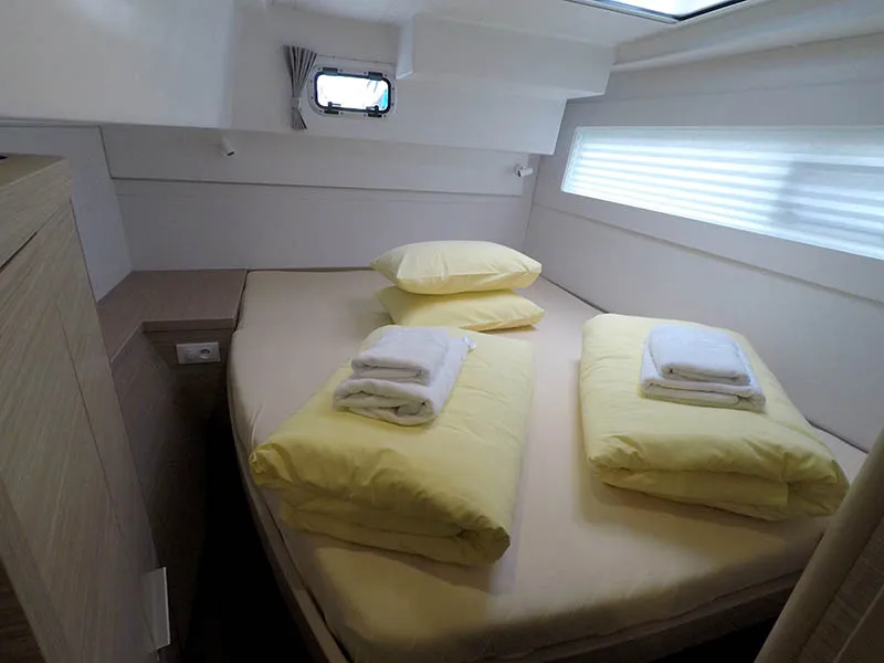 Cabin on Tom Cat, a Lagoon 40 catamaran at Grad Šibenik, Croatia