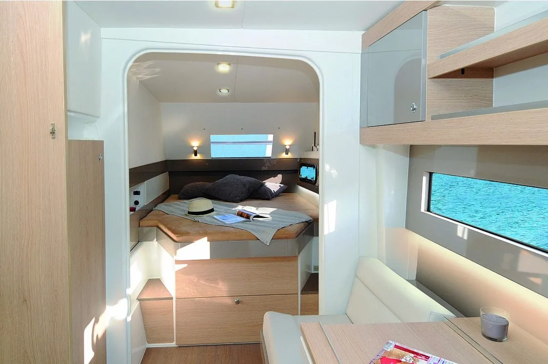Hogwarts, a Bali 4.3 catamaran at Olbia, Italy