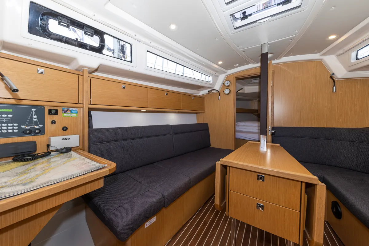 Lena, a Bavaria Cruiser 34 Style sailboat at Zadar, Croatia