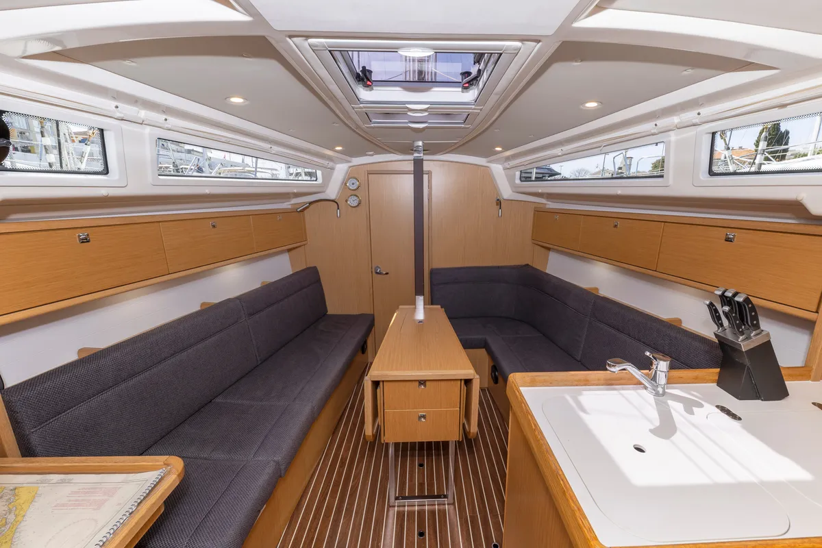Lena, a Bavaria Cruiser 34 Style sailboat at Zadar, Croatia