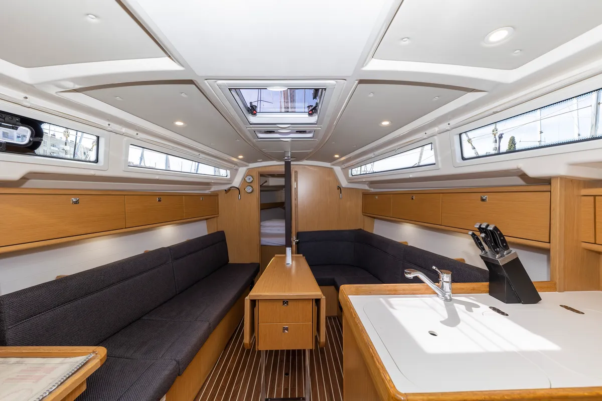 Lena, a Bavaria Cruiser 34 Style sailboat at Zadar, Croatia