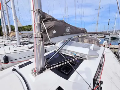 Ritmico, a Dufour 460 GL sailboat at Municipal Unit of Ellomenos, Greece