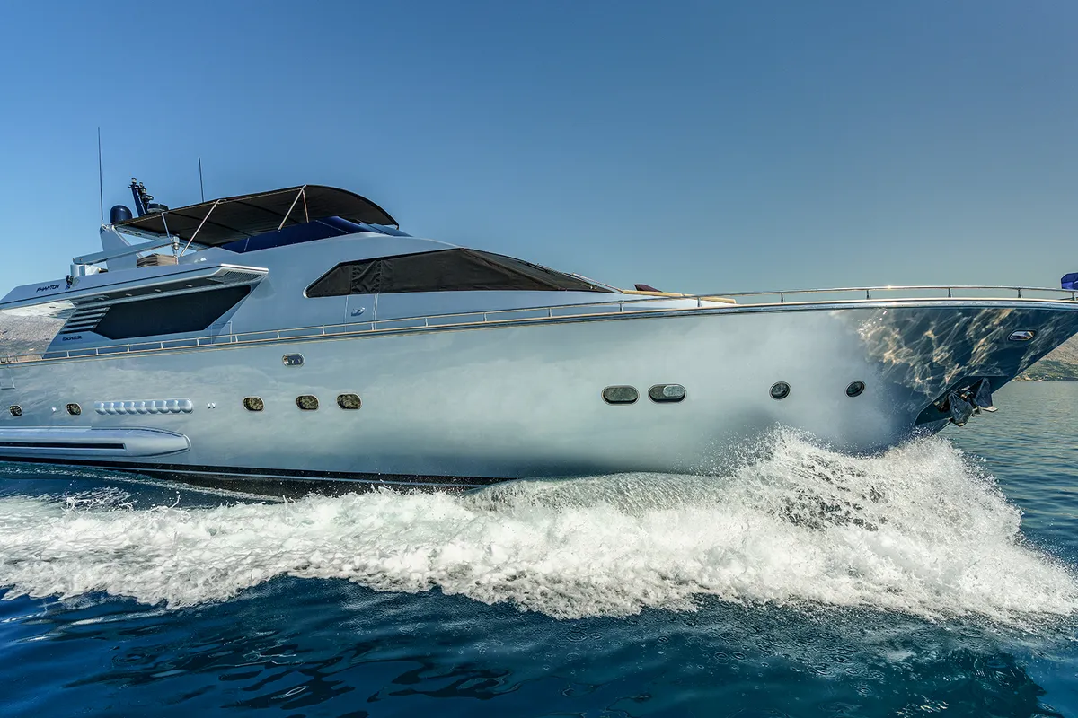Exterior view of Phantom, a Gulet Motoryacht motor yacht at Split, Croatia