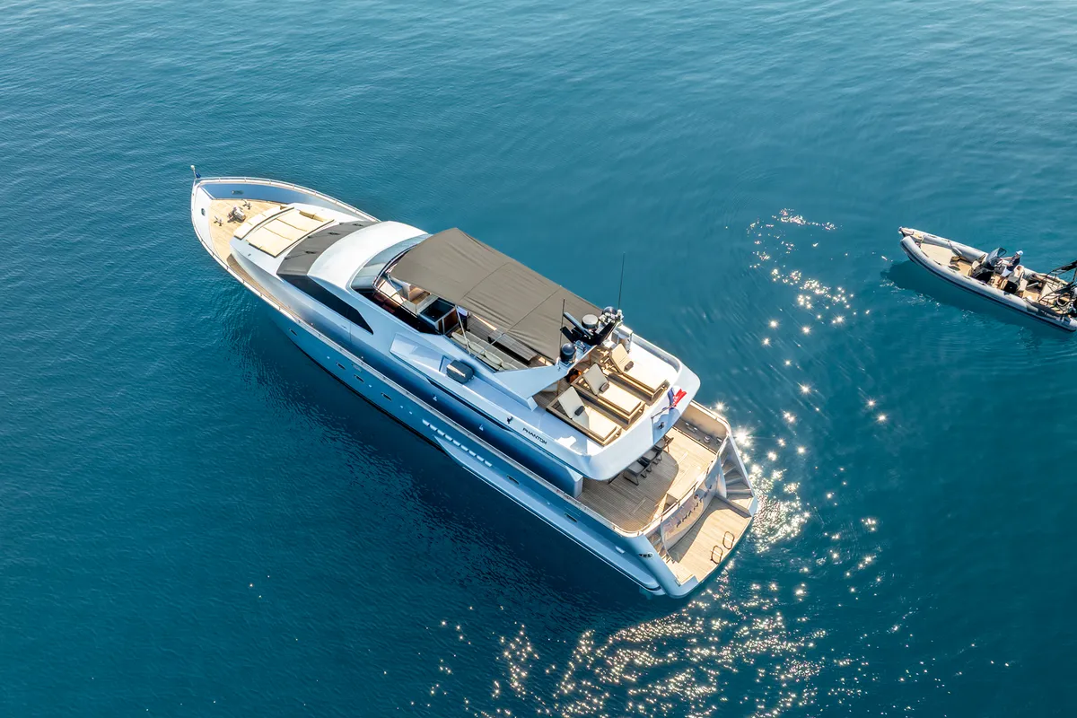 Exterior view of Phantom, a Gulet Motoryacht motor yacht at Split, Croatia