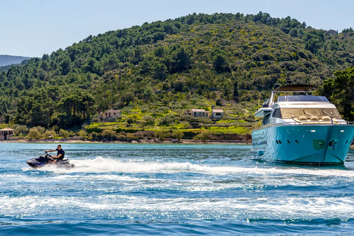 Exterior view of Phantom, a Gulet Motoryacht motor yacht at Split, Croatia