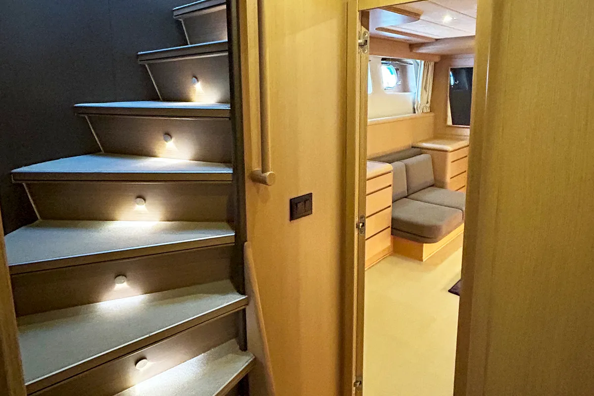 Salon of Phantom, a Gulet Motoryacht motor yacht at Split, Croatia