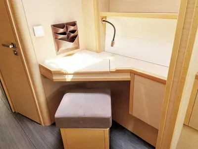 Cabin on Adriatic Star, a Lagoon 52 catamaran at Split, Croatia