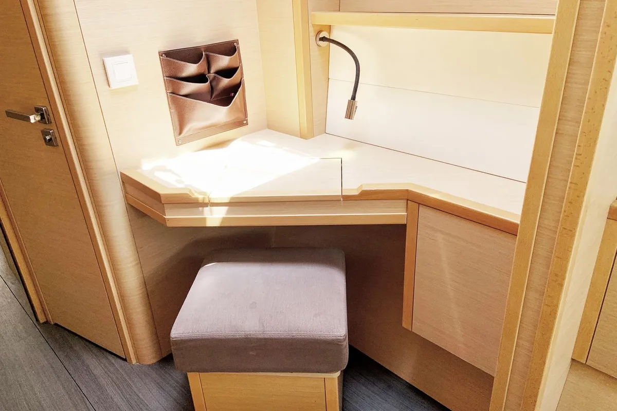 Cabin on Adriatic Star, a Lagoon 52 catamaran at Split, Croatia