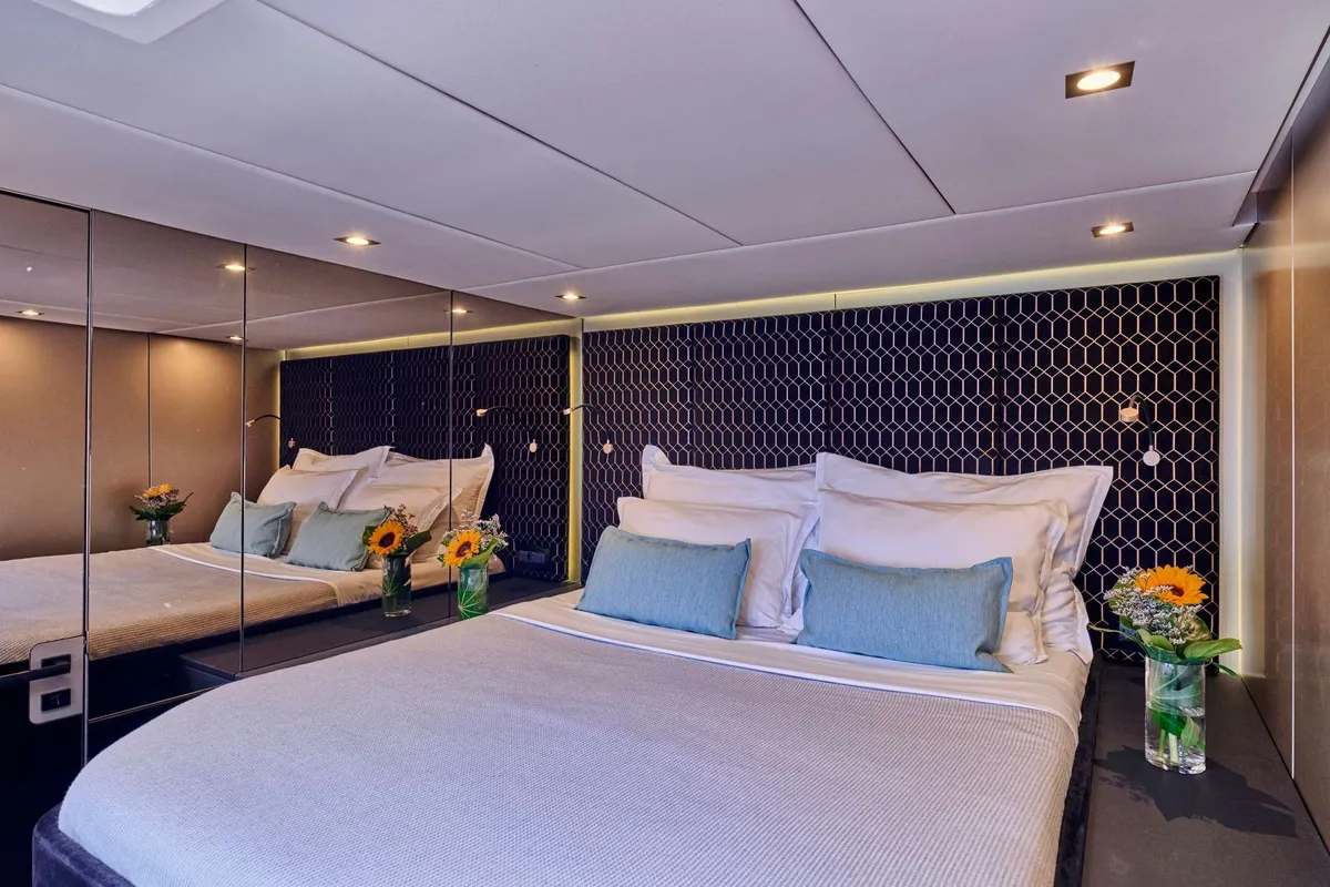 Adara, a Sunreef 50 catamaran at Athens, Greece