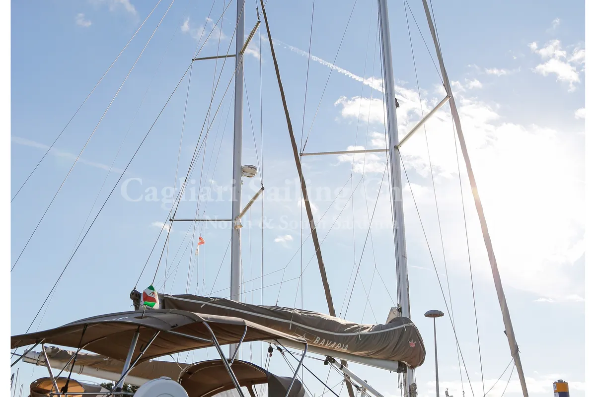 Mediterranea, a Bavaria Cruiser 51 sailboat at Cagliari, Italy