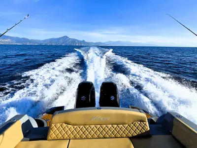 Black Shark, a Panamera Yacht PY10.0 Cabin RIB at Salerno, Italy