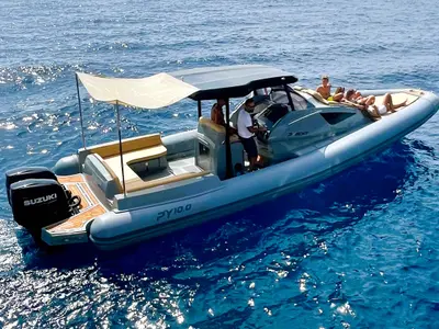 Black Shark, a Panamera Yacht PY10.0 Cabin RIB at Salerno, Italy