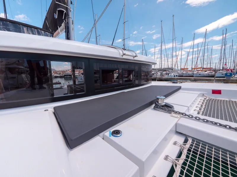Blue Eyes, a Lagoon 40 catamaran at Split, Croatia
