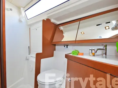 Head on Fairytale, a Beneteau Oceanis 41 sailboat at Kos, Greece