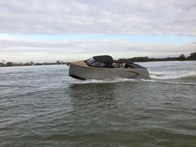 Vis, a Maxima 840 motorboat at Seget Donji, Croatia