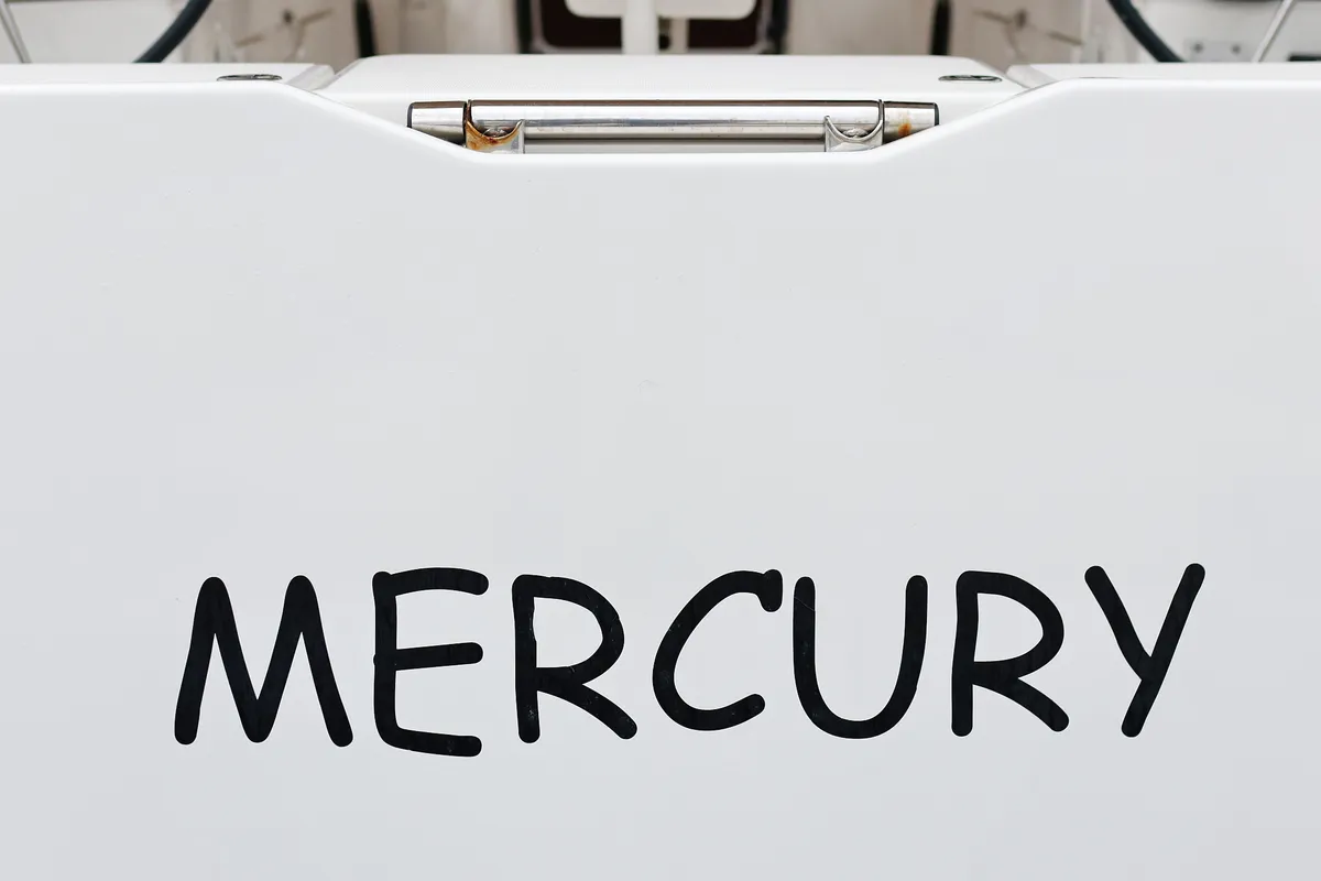 Mercury, a Dufour 390 GL sailboat at Grad Biograd na Moru, Croatia