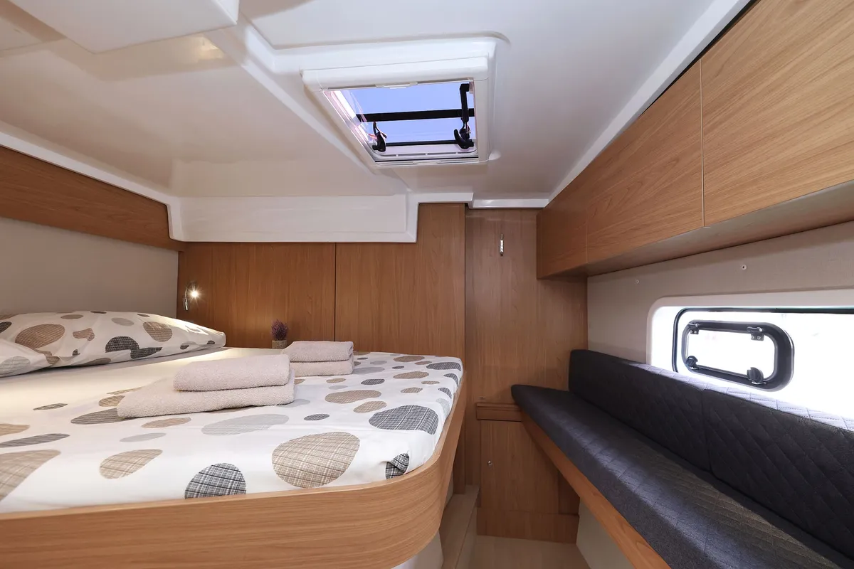 Sapphire, a Bali Catspace catamaran at Seget Donji, Croatia