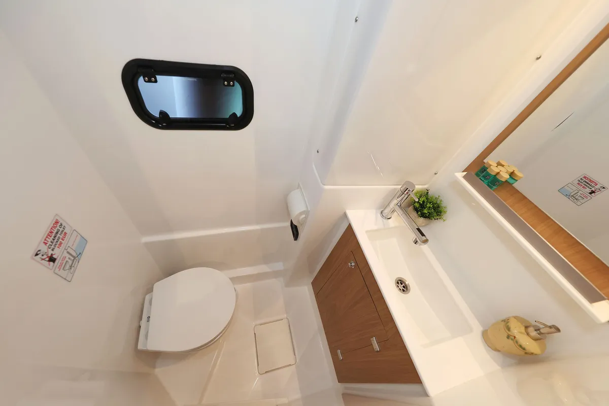 Sapphire, a Bali Catspace catamaran at Seget Donji, Croatia