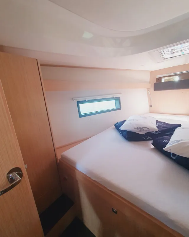 Cabin on Flotte Lotte, a Bavaria C42 Style sailboat at Grad Pula, Croatia